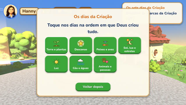 Enigma: os dias da Criação em ordem